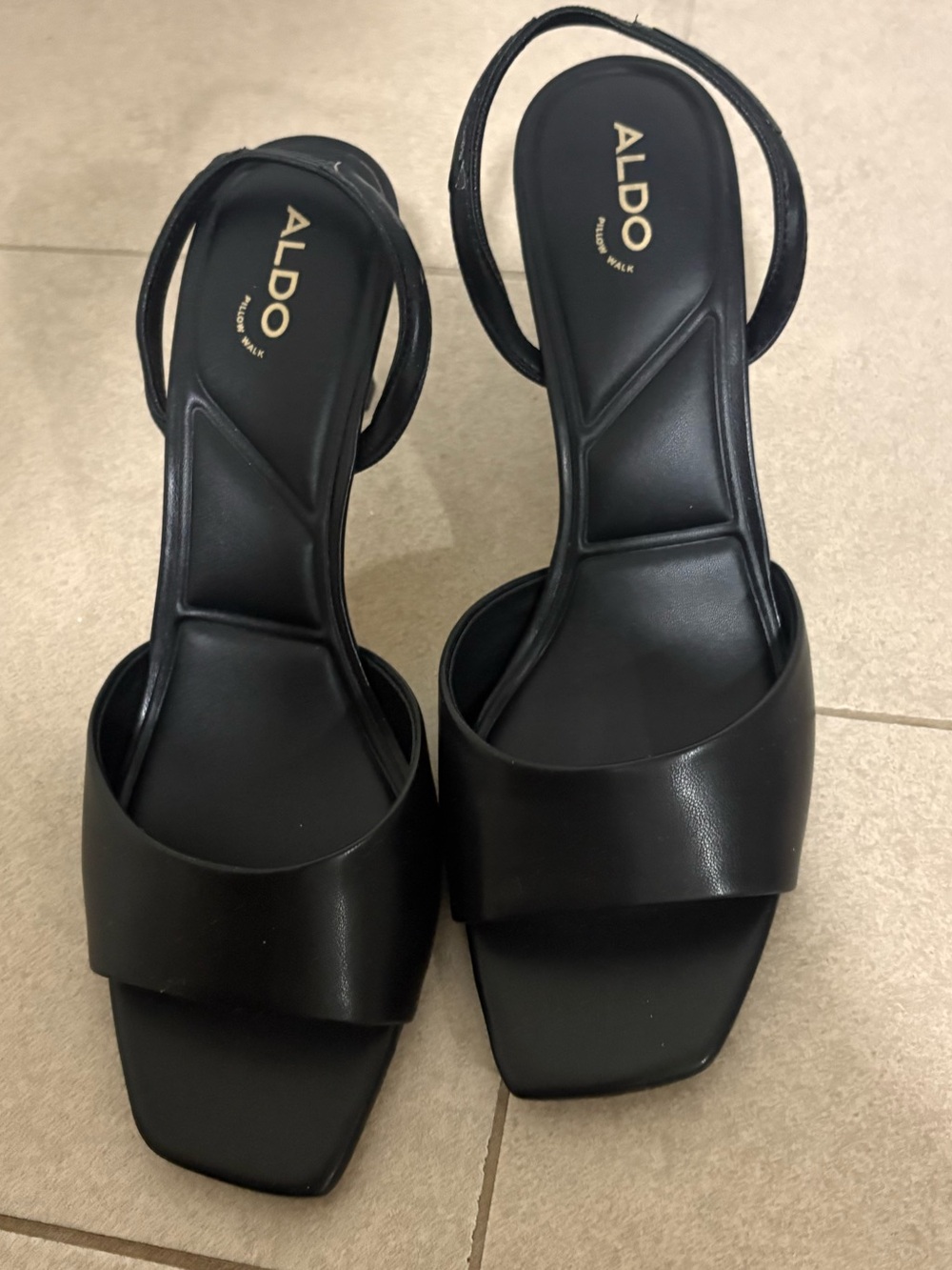 ALDO Black Andya Heels
